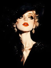 French illustration, generation AI 