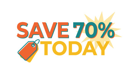 Save 70% Today on Selected Items - Special Sale Announcement