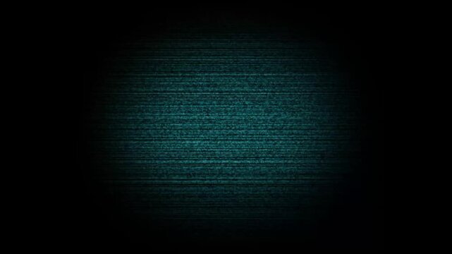 Deep teal textured background with a bright elliptical glow and fine horizontal lines creating a futuristic or technological abstract visual with a dark, moody atmosphere