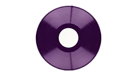 Purple Vinyl Record