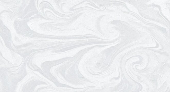 Subtle Handmade Marbled Paper Texture Background with White and Light Grey Fibrous Surface 11