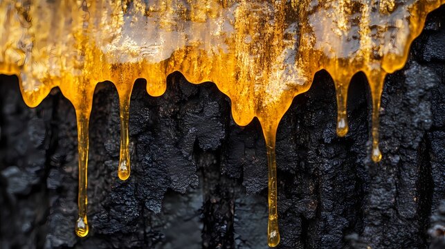Pine Resin Drip Marks​ Texture​​​ poster background