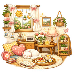 breakfast in the kitchen