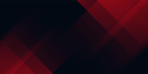 Obraz premium Red abstract background, Digital technology futuristic internet network connection, cloud cyber information communication, Ai big data science, innovation future tech, line dot illustration vector 3d