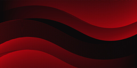 red black geometric on dark background. abstract elegant background. eps 10