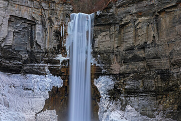 waterfall in winter © Inna