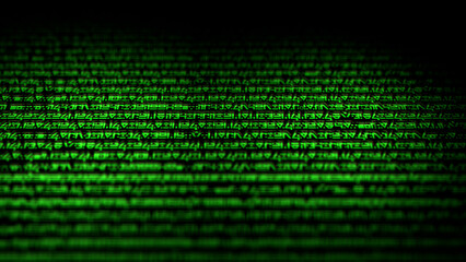 Alien or Extraterrestrial Code Algorithms - UFO Conspiracy Concept © Joey