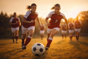 woman soccer