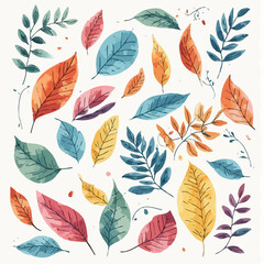 Leaf Pattern Background Very Cool