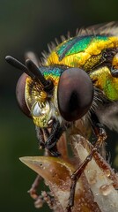 close up of a fly