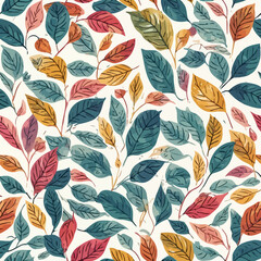 Fototapeta premium Leaf Pattern Very Cool Design 