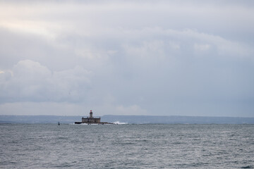 Lighthouse Standing Rocky Platform Open