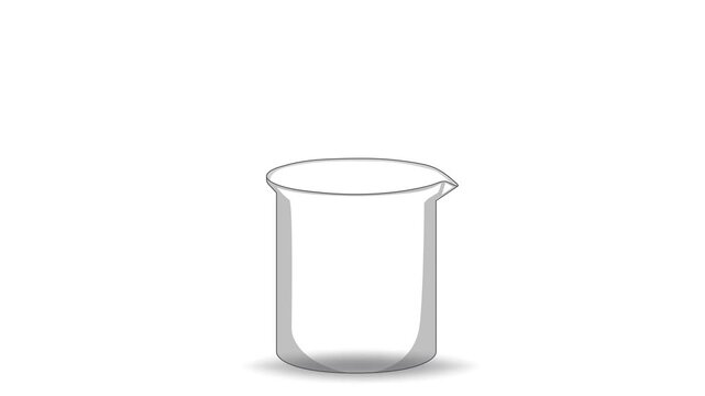 Sowing Animation Video on Homogeneous Mixture by Sugar in Water Explaining Uniform Solution