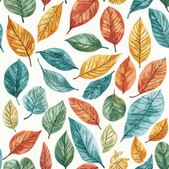 Fototapeta premium Leaf Pattern Design Very Cool