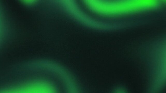 Vibrant green abstract fluid motion background featuring organic wave patterns and smooth glowing light transitions for creative video projects