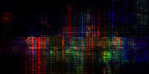 Obraz premium Corrupted File System Artistry Making Beautiful Catastrophe