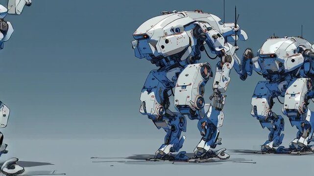 Drones vs. Fighter Jets, Warfare Analysis, Digital Art, Futuristic Environment, Wide Angle View