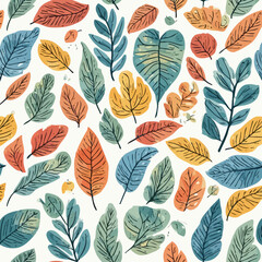 Leaf Pattern Design Very Cool