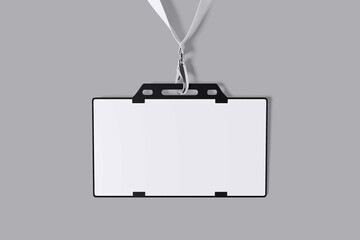 Realistic ID Card Blank