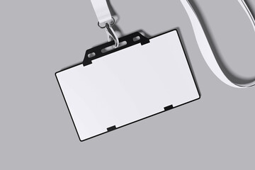 Realistic ID Card Blank