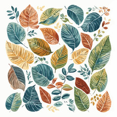 Pattern Leaf Design Very Cool