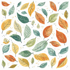 Leaf Pattern Design Very Cool