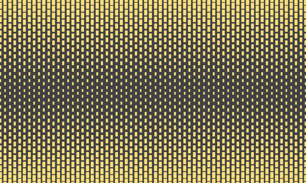  Abstract yellow and greay colour geomatry halftone pattern used for as background. Vector illustration.