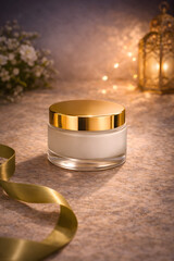 cosmetic beauty podium background