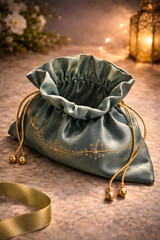 Islam style podium background for product display and promotion