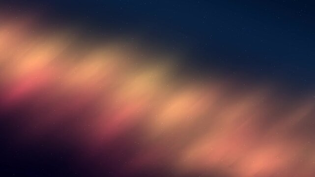 Abstract illustration with a red line against an Aurora Borealis-style sky with faint stars