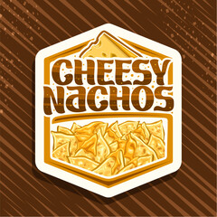 Vector logo for Cheesy Nachos