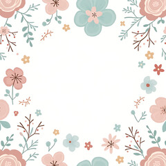 vector floral background