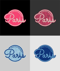 Bonjour Madame Paris typography design vector illustration © goank graphic