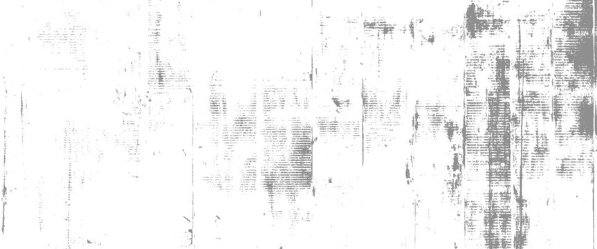 Vector newspaper grunge hand drawn seamless pattern 