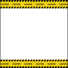 under construction background with caution tape