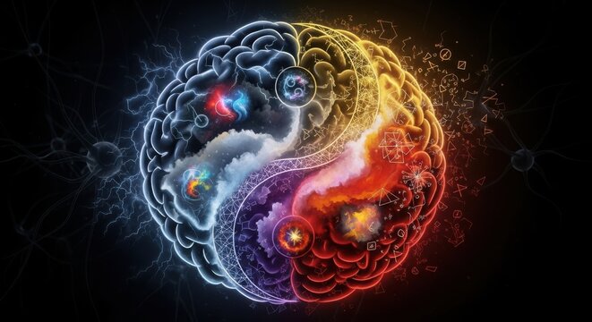 Balanced brain in harmony