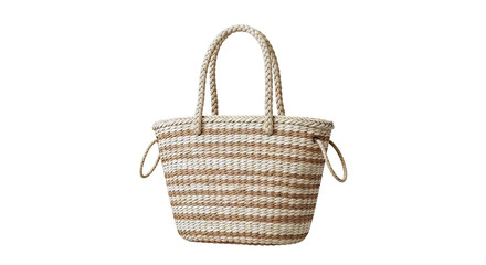 Obraz premium Woven Straw Tote Bag