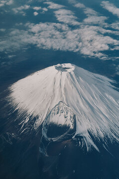 Sly view of Mount Fuji
Japan from above