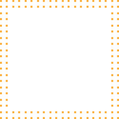 Obraz premium Double dotted vector border frame design