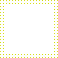 Obraz premium Double dotted vector border frame design