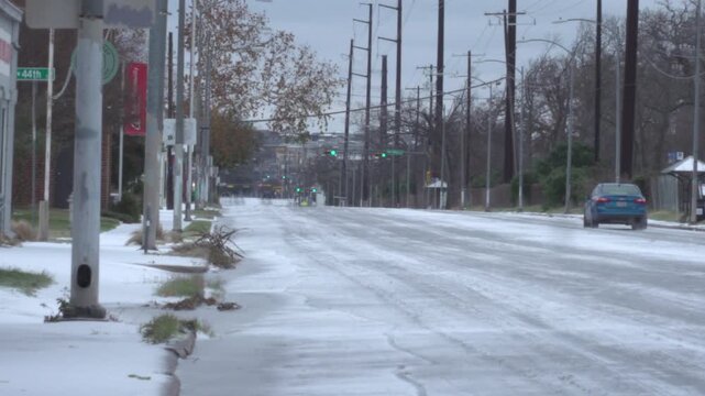 Austin Ice Storm in Austin, Texas 2026 1/25/2026