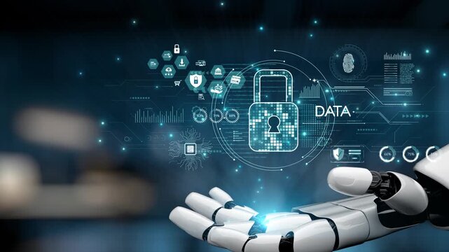 AI artificial intelligence strengthens cybersecurity with intelligent threat detection, virtual assistant alerts, and proactive protection agAI artificial intelligencenst digital breaches. Epoch