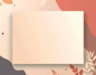 Center Focus Clean Presentation Background