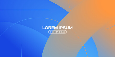 Simple geometric background with circles and color gradients.