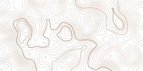 Fototapeta premium abstract golden topography background. gold topo. seamless background.Abstract mountain terrain map background with abstract shape line texture. 