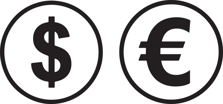 Money increase or decrease icon set. dollar decrease increase symbol. profit and lose icons with arrow , Cost rising icon. Price, sale, rate profit going up or down symbol with arrow.