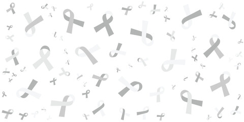 Background seamless pattern abstract colorful awereness ribbon