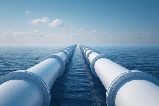 Ocean Pipelines for Desalination Plant Intake and Distribution Operations