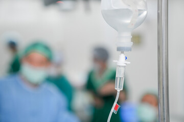 iv drip in the hospital