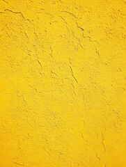Obraz premium Yellow Textured Wall Background with Rough Plaster Surface and Abstract Pattern. plaster background, Yellow textured wall, yellow background, yellow texture, textured wall, abstract background